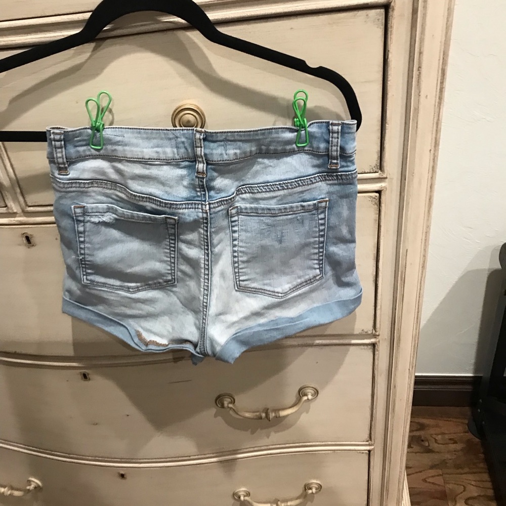 Pacsun  high rise jean shorts